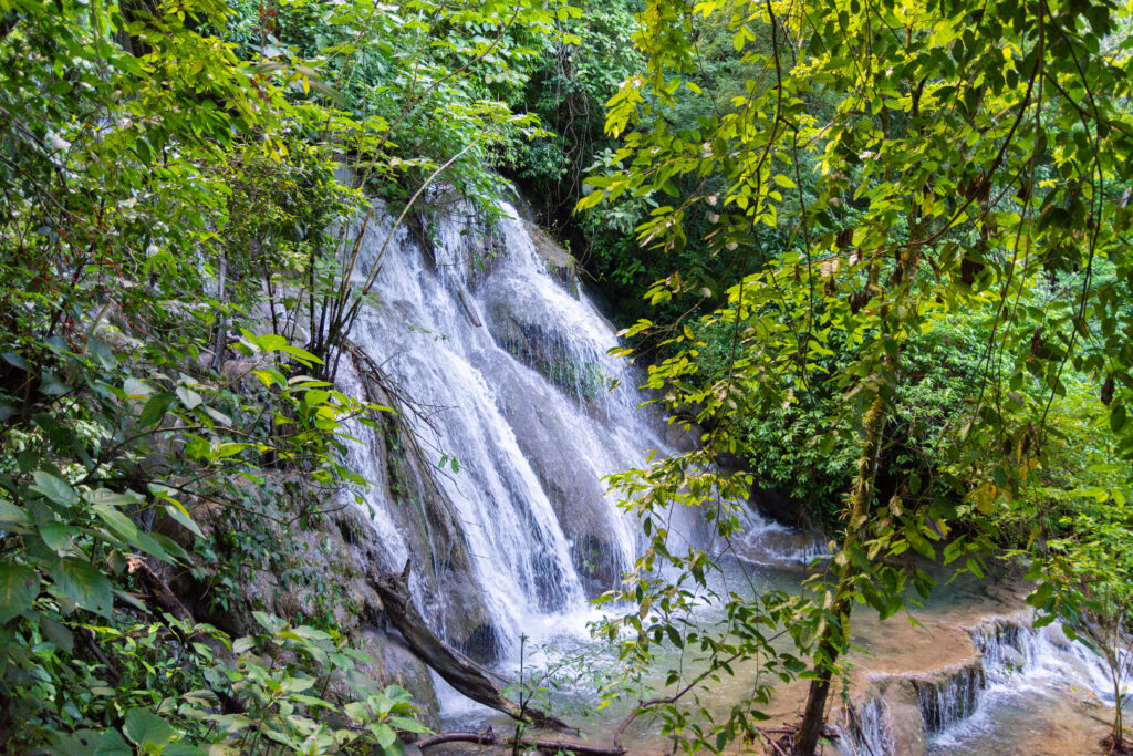 Cascadas en Palenque